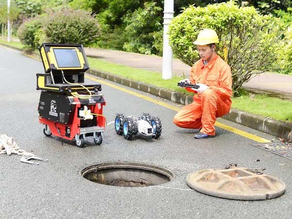 奇台管道机器人检测